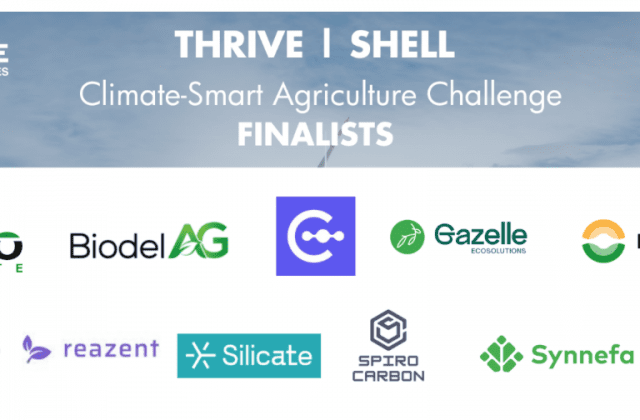 TrueAlgae selected as one of the 11 finalists for the THRIVE | Shell Climate-Smart Agriculture Challenge